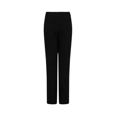 Pre-owned Ferragamo Creased Bootcut Pants 'black' | Women's Size 38