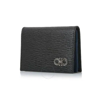 Ferragamo Credit Card Holder In Black