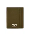 Ferragamo Credit Card Holder In Brown