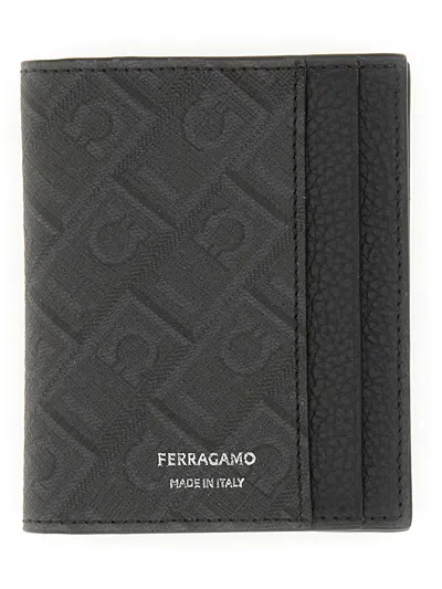 FERRAGAMO CREDIT CARD HOLDER "MONOGRAM"