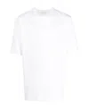 Ferragamo Crew Neck Cotton T-shirt In White