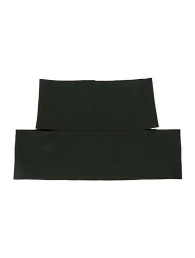 Pre-owned Ferragamo Crew Neck Sleeveless Top In Green
