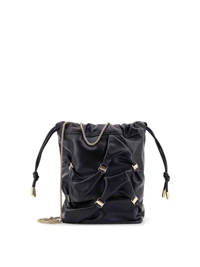 Ferragamo Bucket Bag In Black