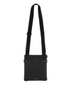 Ferragamo Logo Buckle Rectangular Shoulder Bag In Black