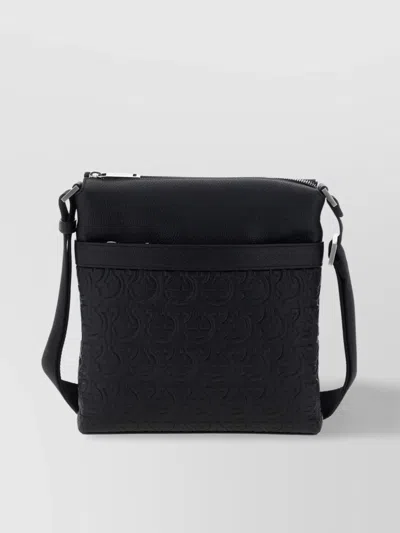 Ferragamo Crossbody Bag Featuring 'gancini' Motif