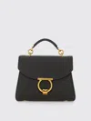 Ferragamo Margot Calfskin Cross-body Bag With Top Handle