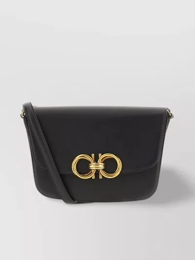 Ferragamo Woman Cross-body Bag Black Size - Calfskin