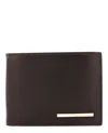 Ferragamo Crosta Bifold Wallet In Brown