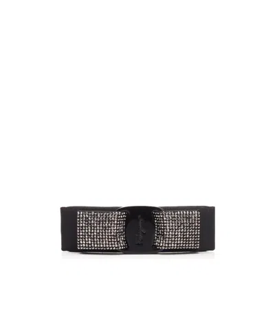 Ferragamo Crystal-bow Hair Clip