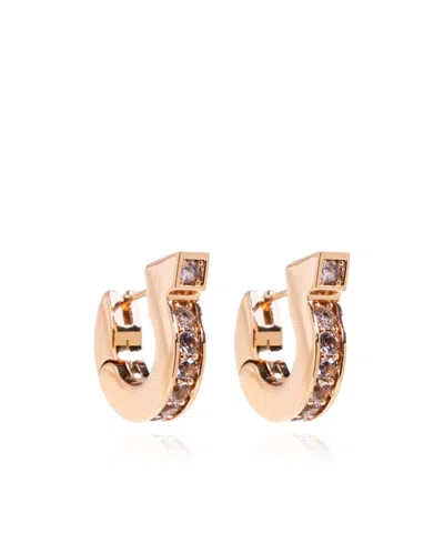 FERRAGAMO CRYSTAL EARRINGS