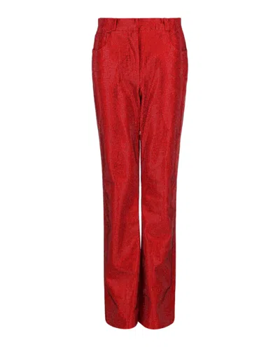 Ferragamo Crystal-embellished Pants