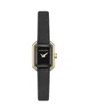 Ferragamo Crystal Petite Watch In Black