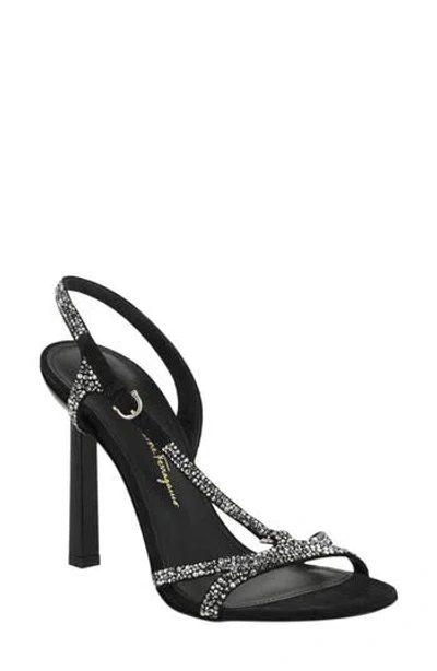 FERRAGAMO FERRAGAMO CRYSTAL STILETTO SANDAL