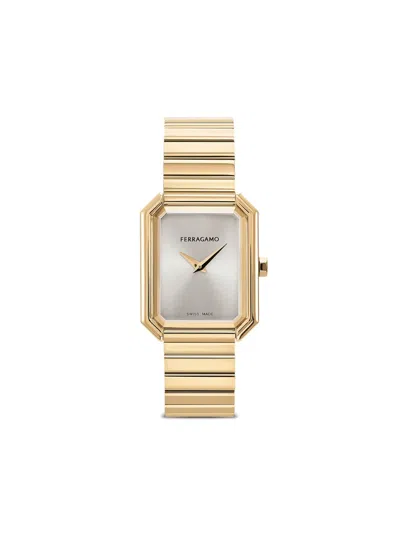 Ferragamo Crystal Tank 33.5mm In Neutrals
