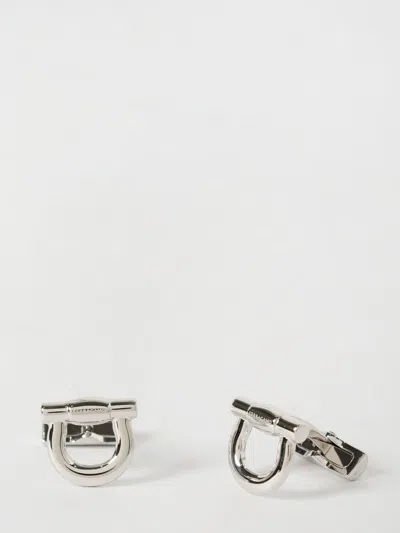 Ferragamo Cufflinks Men  In Metallic