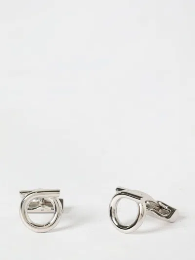 Ferragamo Cufflinks Men  In Metallic