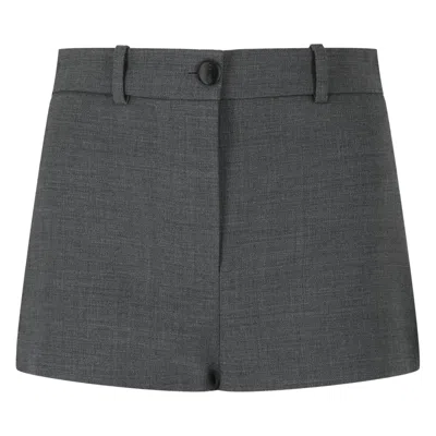 Pre-owned Ferragamo Culotte Shorts 'grey' | Women's Size 42 In Gray