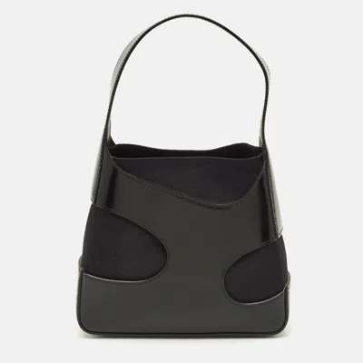 Ferragamo Cut Out In Black