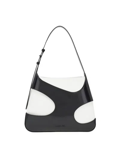 Ferragamo Miu Miu Black Nappa Leather Shoulder Bag