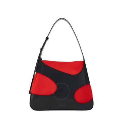 FERRAGAMO FERRAGAMO CUT OUT-DETAIL SHOULDER BAG