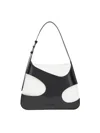 Ferragamo Cut Out Detail Shoulder Bag In White
