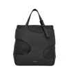 FERRAGAMO FERRAGAMO CUT-OUT LOGO PATCH TOTE BAG