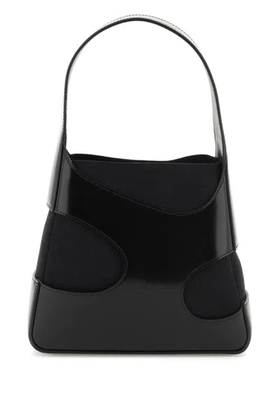 FERRAGAMO CUT-OUT MINI SHOULDER BAG