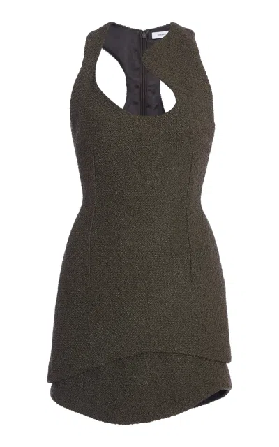 FERRAGAMO CUTAWAY MINI DRESS