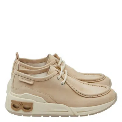 Ferragamo Dafne Runner Sole Low-top Sneakers In Brown