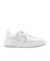 Ferragamo Gancini Low-top Sneakers In White