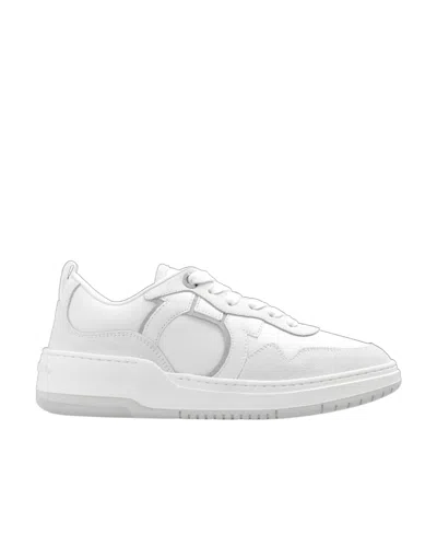 FERRAGAMO 'DANIA' LOW-TOP CASUAL SNEAKERS