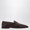 Ferragamo Dark Brown Leather Loafer