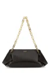 Ferragamo Brown Shoulder Bag With Logo Strap And Logo Lettering On The Front In Leather Woman In Brown