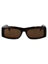 Ferragamo Dark Tortoise Acetate Sunglasses
