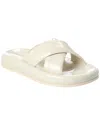 Ferragamo Dasie Leather Slide In White
