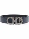 Ferragamo Deep Ocean Nero Men's Belt