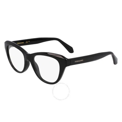 Ferragamo Demo Cat Eye Ladies Sunglasses Sf2989e 001 51