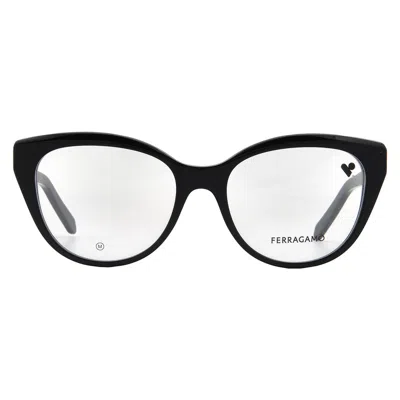Ferragamo Demo Cat Eye Men's Eyeglasses Sf2970 001 53 In Black