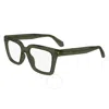 Ferragamo Demo Rectangular Ladies Eyeglasses Sf2985 320 52