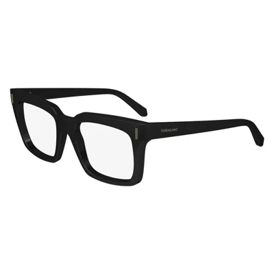 Ferragamo Demo Rectangular Ladies Eyeglasses Sf2993 001 53 In Black