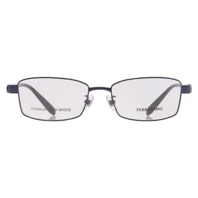 Ferragamo Demo Rectangular Men's Eyeglasses Sf2552a 427 54 In Brown