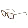 Ferragamo Demo Rectangular Men's Eyeglasses Sf2977 240 53