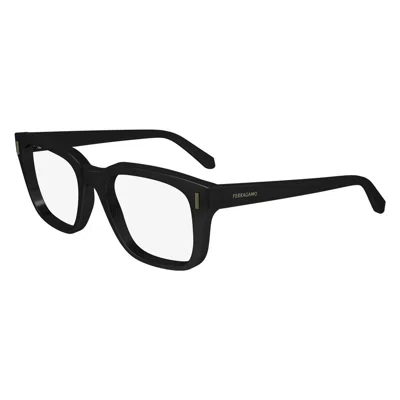 Ferragamo Demo Rectangular Men's Eyeglasses Sf2996 001 54 In Black
