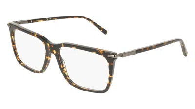 Ferragamo Demo Rectangular Men's Eyeglasses Sf3037 242 56 In ["tortoise"]