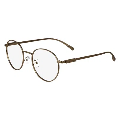 Ferragamo Demo Round Unisex Eyeglasses Sf2229 730 50 In Black