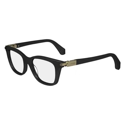 Ferragamo Demo Square Ladies Eyeglasses Sf2973 001 50 In Black