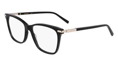 Ferragamo Demo Square Ladies Eyeglasses Sf3013 001 53 In ["black"]