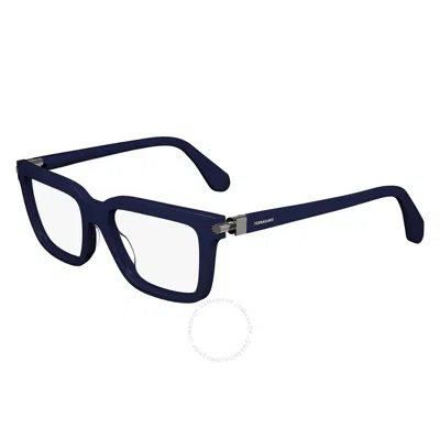 Ferragamo Demo Square Men's Eyeglasses Sf2978 414 54
