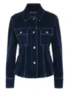 Ferragamo Denim Jacket In Blue