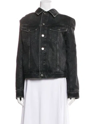 Pre-owned Ferragamo Denim Jacket In Blue